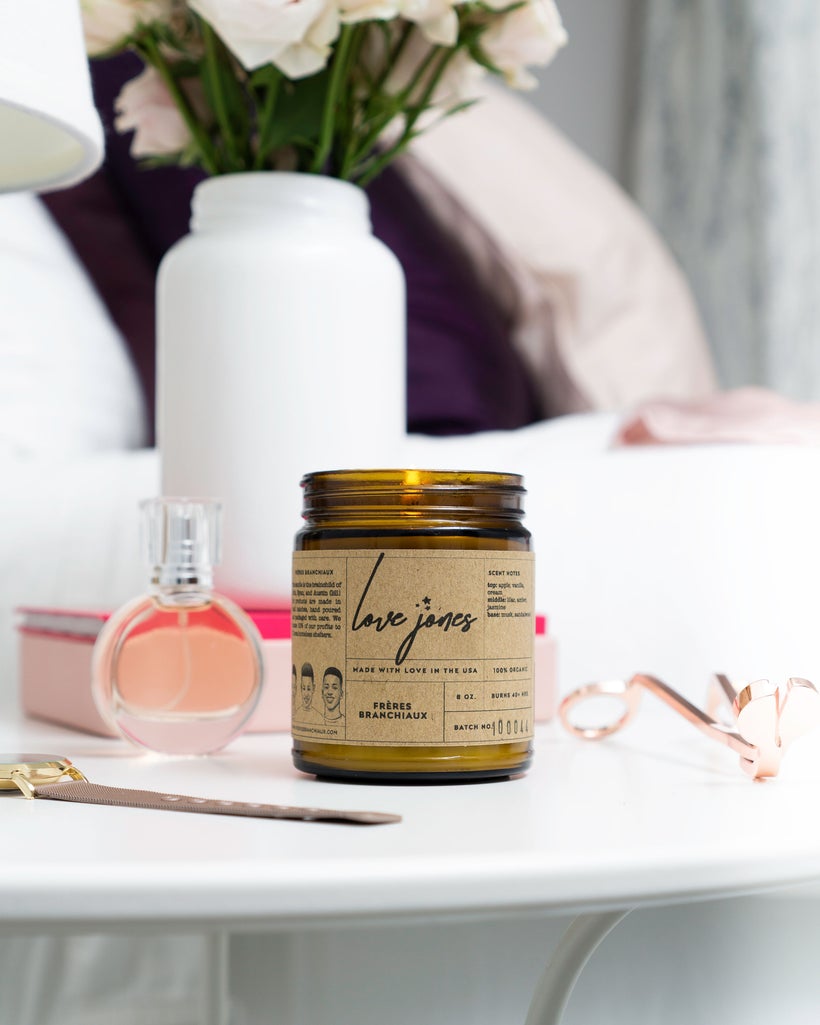 freres branchiaux love jones candle