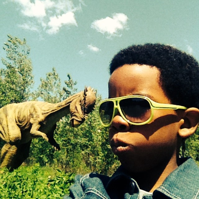 #trexselfie