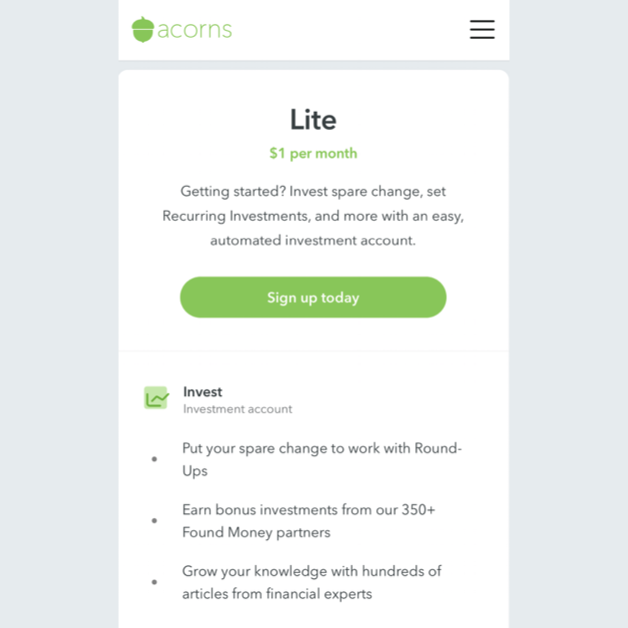 Ideas for multiple streams of income - with Acorn
